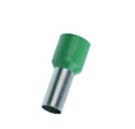 Deligo CE16.0G 16.0mm x 12mm Cord End Terminal Green (German) - Pack of 100 2
