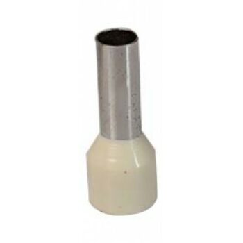 Deligo CE35.0G 35.0mm x 16mm Cord End Terminal Beige (German) - Pack of 100 1