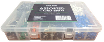 Deligo CEK2 Cord End Terminal Kit - French Colours 1