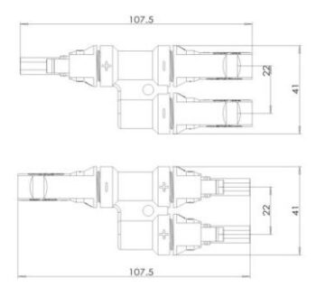 Deligo DSMCT2 Deligo T2-Branch Solar Connector 2