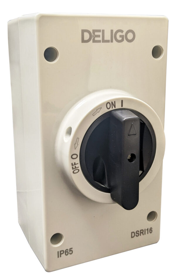 Deligo DSRI16 Deligo Photovoltaic (Solar) DC Rotary Isolator Switch - 16A