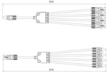 Deligo DSY4 Deligo Y4 Solar Branch Connector Set 2