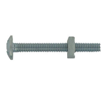 Deligo GRB625 Deligo M6 x 25 Hot Dipped Galv Roofing Bolts & SQ. Nuts