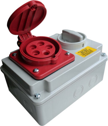 Deligo ILS415-16 Deligo Industrial 5 Pin Interlocking Switch - 415V 16A IP44