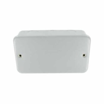 Deligo MCBPD Metal Clad Blank Plate 2 Gang