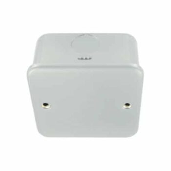 Deligo MCBPS Metal Clad Plate Blank 1 Gang