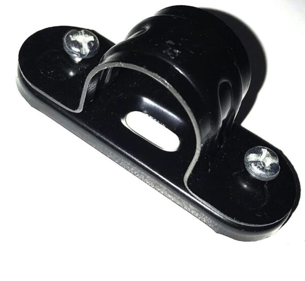 Deligo SB25B 25mm Steel Spacer Bar Saddles Black