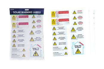 Deligo WLSOLAR Deligo Solar Panel Labels - Pack of 5