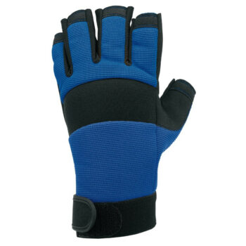 Draper 14972 Draper Work Fingerless Gloves - Large 1