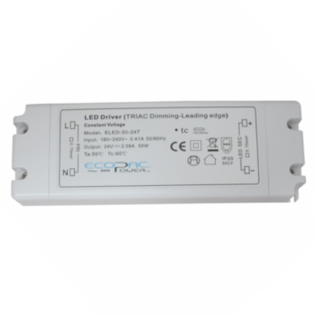 ECOPAC 24V25DC-TRI EcoPac Triac Dimmable LED Driver 25W 24V 2