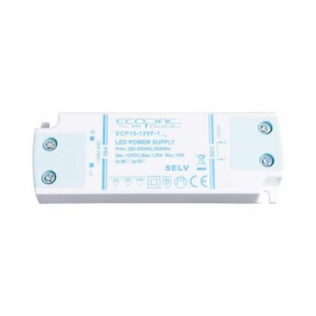 ECOPAC ECP15-24VF-1 EcoPac 24V 15W Constant Voltage Low Profile LED Driver 1