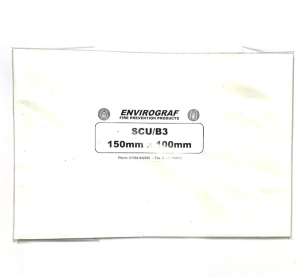 Envirograf SCUB3 Envirograf SCUB3 Intumescent Strip for Metal Consumer Units - 150x100mm 2