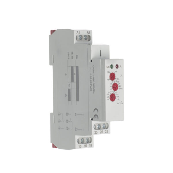 Europa ECPF02 Europa Phase Failure Relay - 10A Single Phase AC/DC 110-240V Under or Over Voltage
