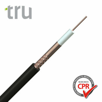 FS Cables 392100HCAI100-D34 FS Cables TruVision WF100 LSHF Black CAI Approved - 100m Reel