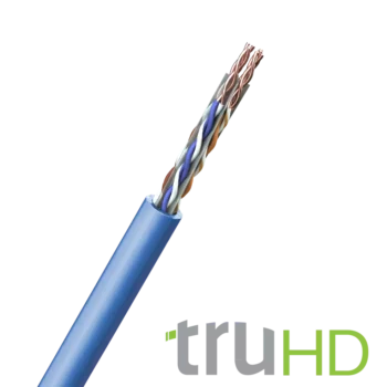 FS Cables C6T01-E00 FS Cables 4 x 2 x 23AWG HDBaseT Cat 6 U/UTP Blue - 305m Box