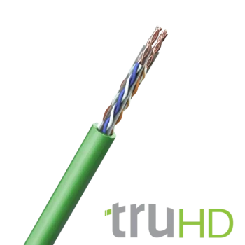 FS Cables C6T10-E00 FS Cables 4 x 2 x 23AWG HDBaseT Cat 6 U/UTP Green - 305m Box