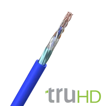 FS Cables C6TFH01-B204-200 FS Cables 4 x 2 x 23AWG HDBaseT Cat 6 F/UTP LSHF Blue - 200m