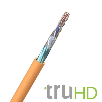 FS Cables C6TFH08-B204-100 FS Cables 4 x 2 x 23AWG HDBaseT Cat 6 F/UTP LSHF Orange - 100m