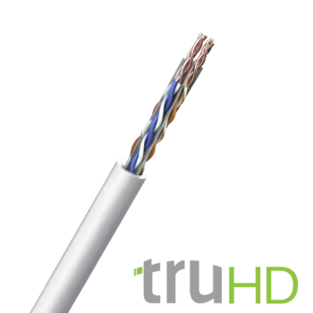 FS Cables C6TH04-E00 FS Cables 4 x 2 x 23AWG HDBaseT Cat 6 U/UTP LSHF White - 305m Box