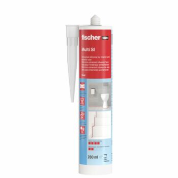 Fischer 040385 Fischer Multi-Silicone Standard DMS 280 ml - Transparent