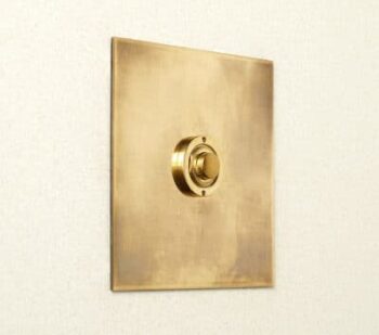 Forbes & Lomax 1GBELL/BMA Forbes & Lomax 1GBELL/BMA 1 Gang Momentary Button Switch - Antique Bronze Plate 4