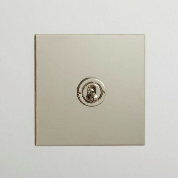 Forbes & Lomax 1GIN/NIC Forbes & Lomax 1GIN/NIC 1 Gang Intermediate Dolly Switch - Nickel Silver Plate