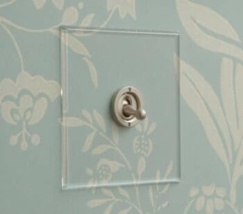 Forbes & Lomax 1GRET/S Forbes & Lomax 1GRET/S 1 Gang Retractive Dolly Switch - Invisible Plate with Nickel Silver 1