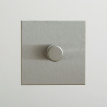 Forbes & Lomax 1GTE250/SS Forbes & Lomax 1GTE250/SS 1 Gang Rotary Dimmer - Stainless Steel 2