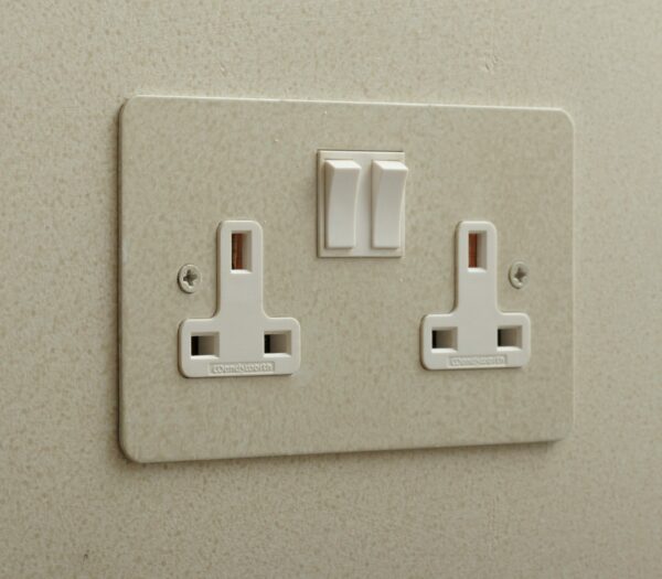 Forbes & Lomax DS13 Forbes & Lomax DS13 13A Double Socket - Paintable