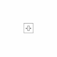 Forbes & Lomax R1GTWM/NIC Forbes & Lomax R1GTWM/NIC 1 Gang Rocker Switch - Nickel Silver Plate 2