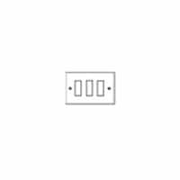 Forbes & Lomax R3GTWM/SS Forbes & Lomax R3GTWM/SS 3 Gang 2 Way Rocker Switch - Stainless Steel Plate 2