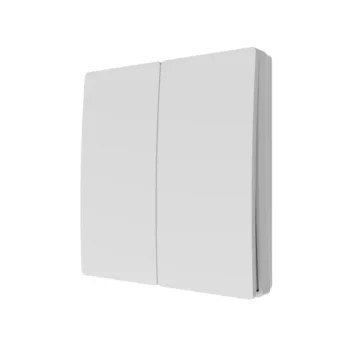 Forum CUL-40033-65 Forum 2 Gang Kinetic Push Switch Matt White 1