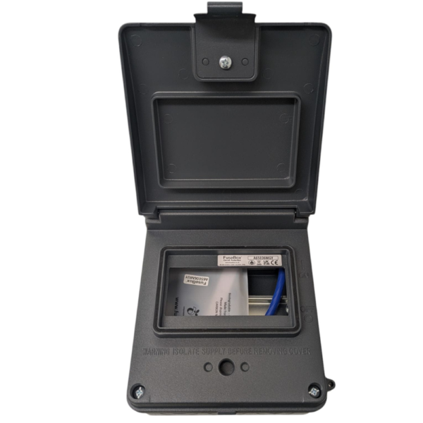 FuseBox A65E06MGY IP65 6 Way Metal Enclosure – Grey