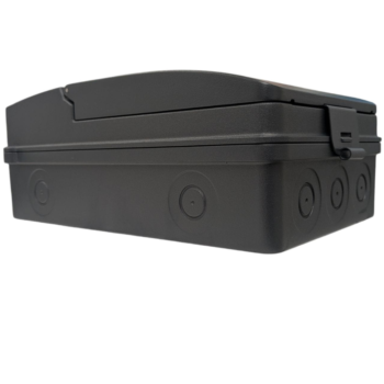 FuseBox A65E06MGY IP65 6 Way Metal Enclosure – Grey