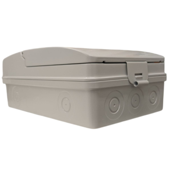 FuseBox A65E06MWH IP65 6 Way Metal Enclosure – White