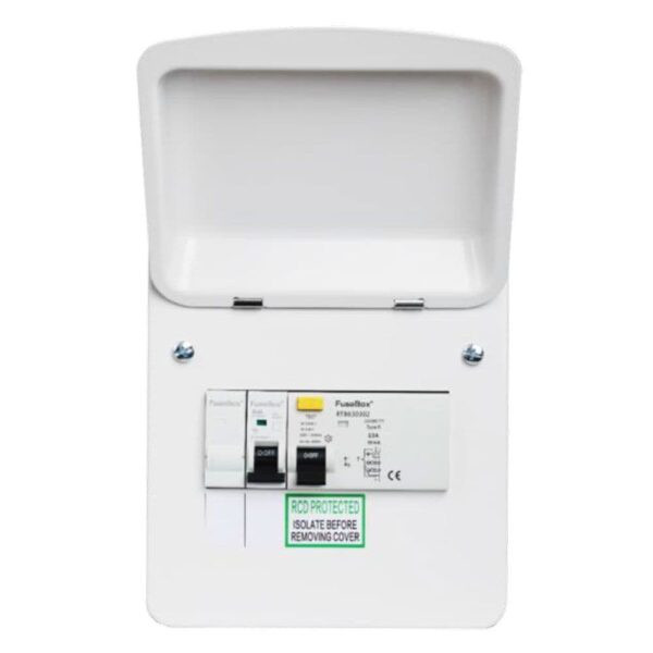 FuseBox EV40B FuseBox EV40B EV Charger Distribution Board Type B 40A 30mA RCD 1