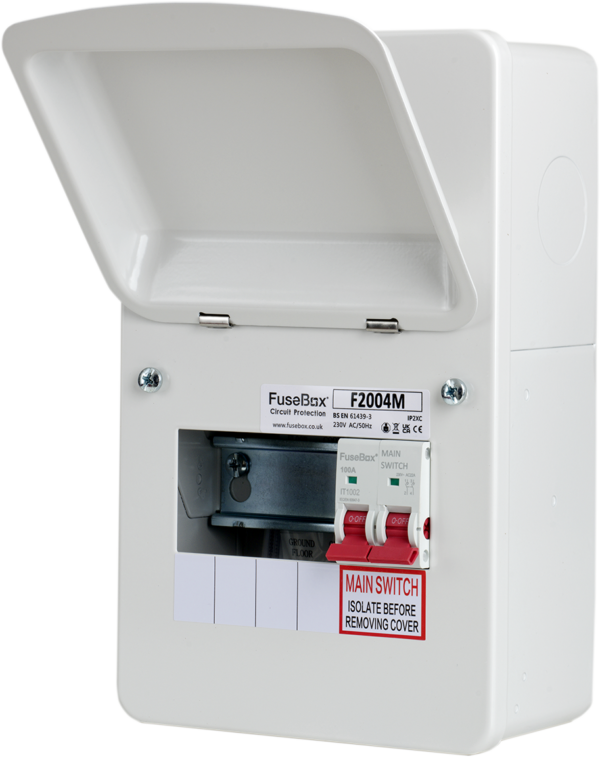 FuseBox F2004M FuseBox 2004M 4 Way RCBO Consumer Unit