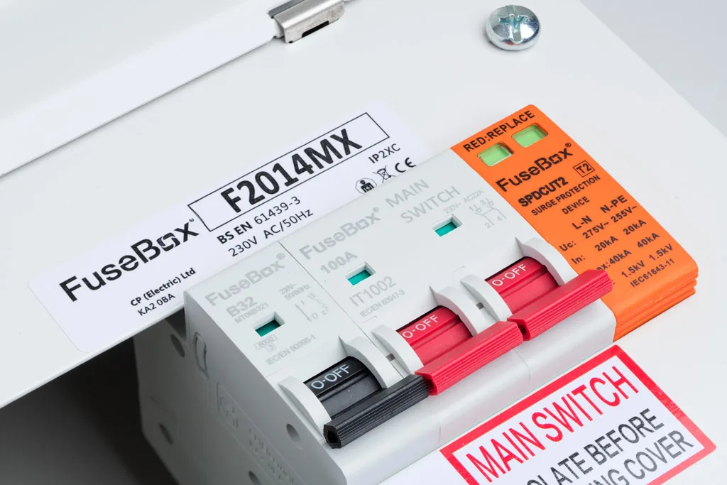 FuseBox F2014MX FuseBox F2014MX 14 Way RCBO Consumer Unit With SPD 3