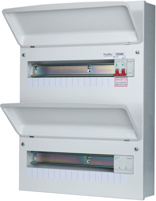 FuseBox F2030M FuseBox F2030M 30 Way RCBO Consumer Unit
