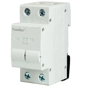 FuseBox IT1252U Fusebox IT1252U 125A 2 Pole Din Rail Connector