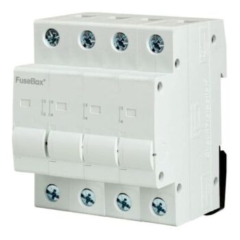FuseBox IT1254U FuseBox IT1254U 125A 4 Pole DIN Rail Mounted Connector