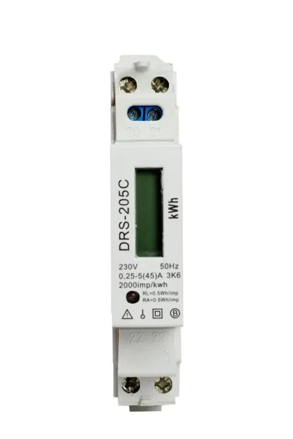 FuseBox KWH1M45 FuseBox KWH1M45 Single Phase kWh Energy Meter 2