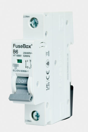 FuseBox MT10B061 FuseBox MT10B061 6A Single Pole 10kA B Curve MCB