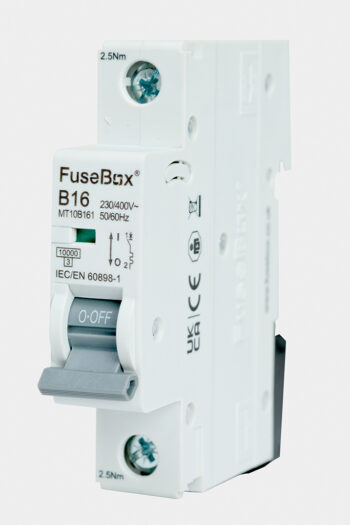 FuseBox MT10B161 FuseBox MT10B161 16A Single Pole 10kA B Curve MCB
