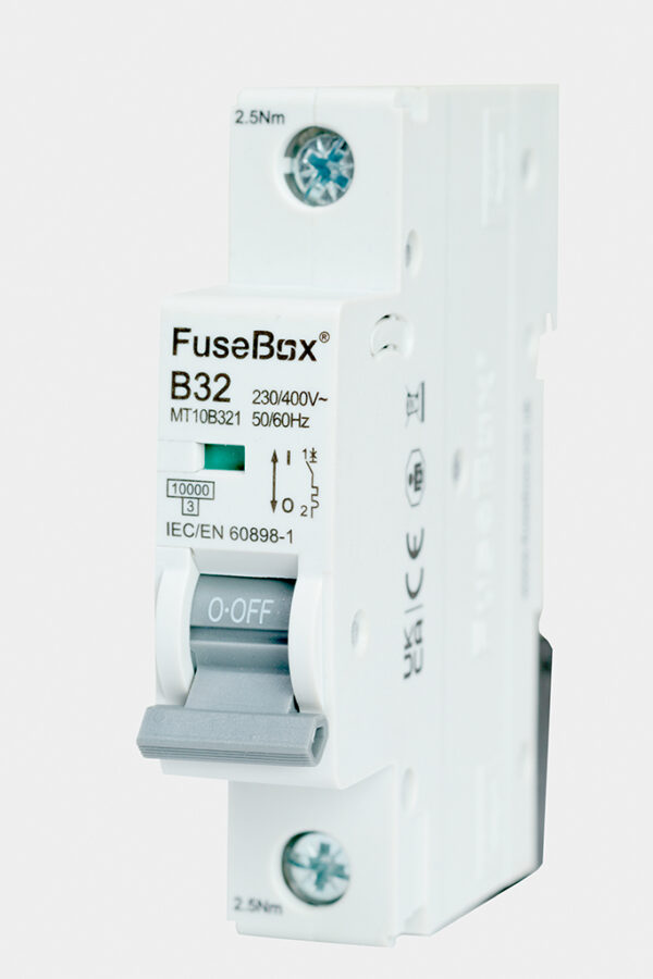 FuseBox MT10B321 FuseBox MT10B321 32A Single Pole 10kA B Curve MCB