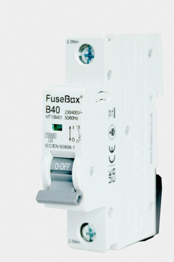 FuseBox MT10B401 FuseBox MT10B401 40A Single Pole 10kA B Curve MCB