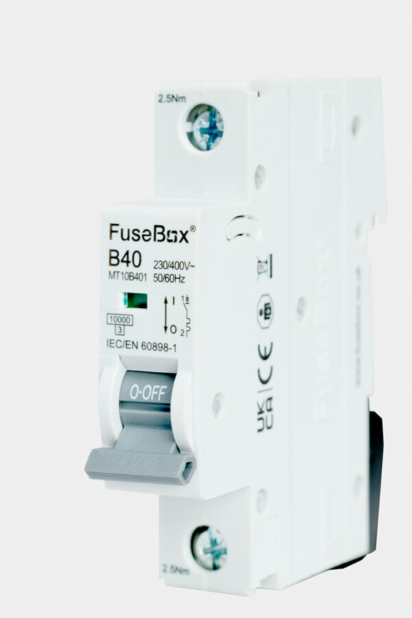 FuseBox MT10B401 FuseBox MT10B401 40A Single Pole 10kA B Curve MCB