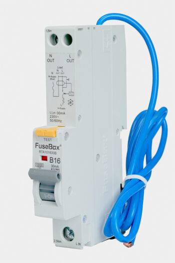 FuseBox RTA101630B FuseBox RTA101630B 16A 30mA 10kA B Curve Type A RCBO