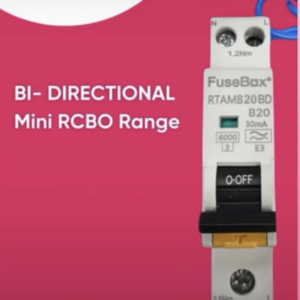 FuseBox bidirectional rcbo