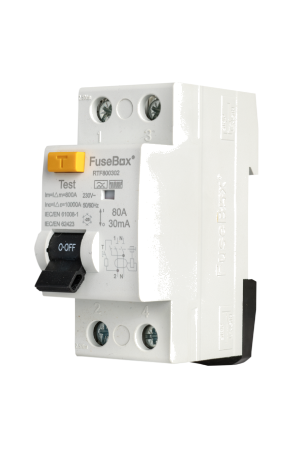 FuseBox RTF1000302 Type F RCD 100A 30mA 2P
